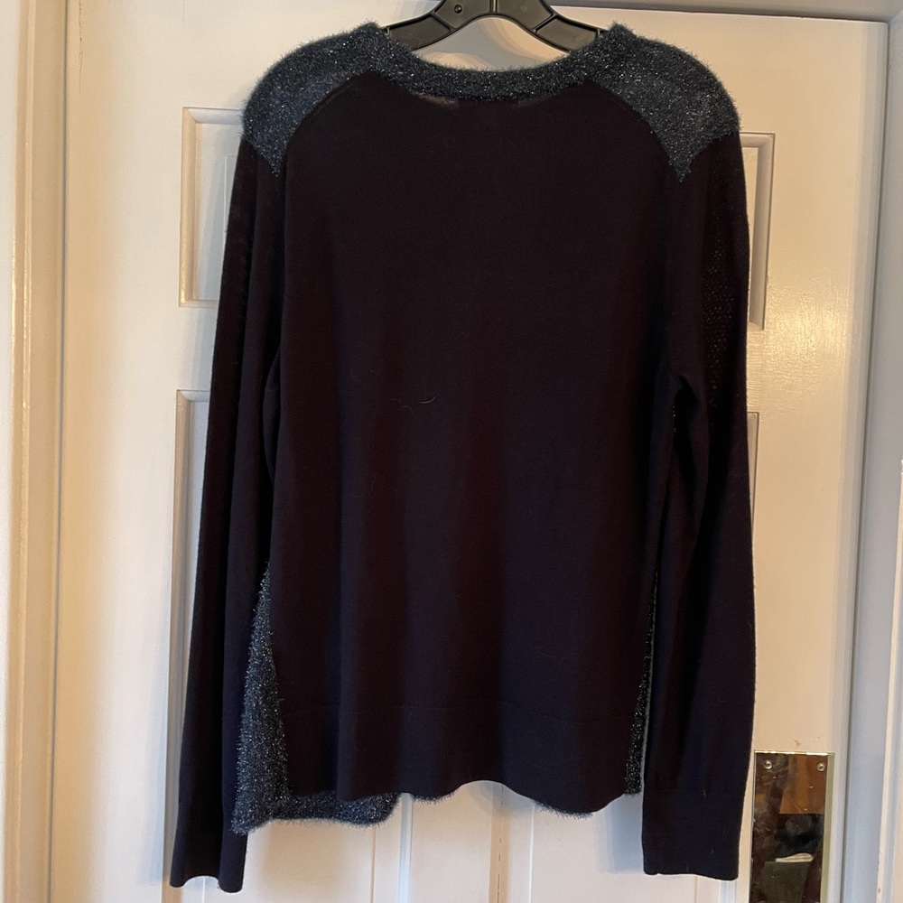 Tory Burch Sparkly Sweater with Dragonflies - Size XL - Picture 2 of 5